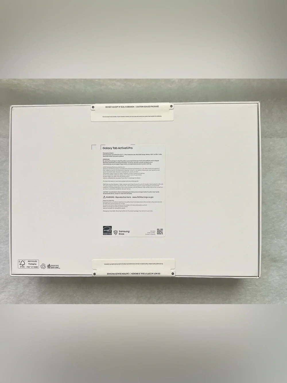 Samsung Galaxy Tab Active5 Pro 10.1 128GB Sealed Brand New